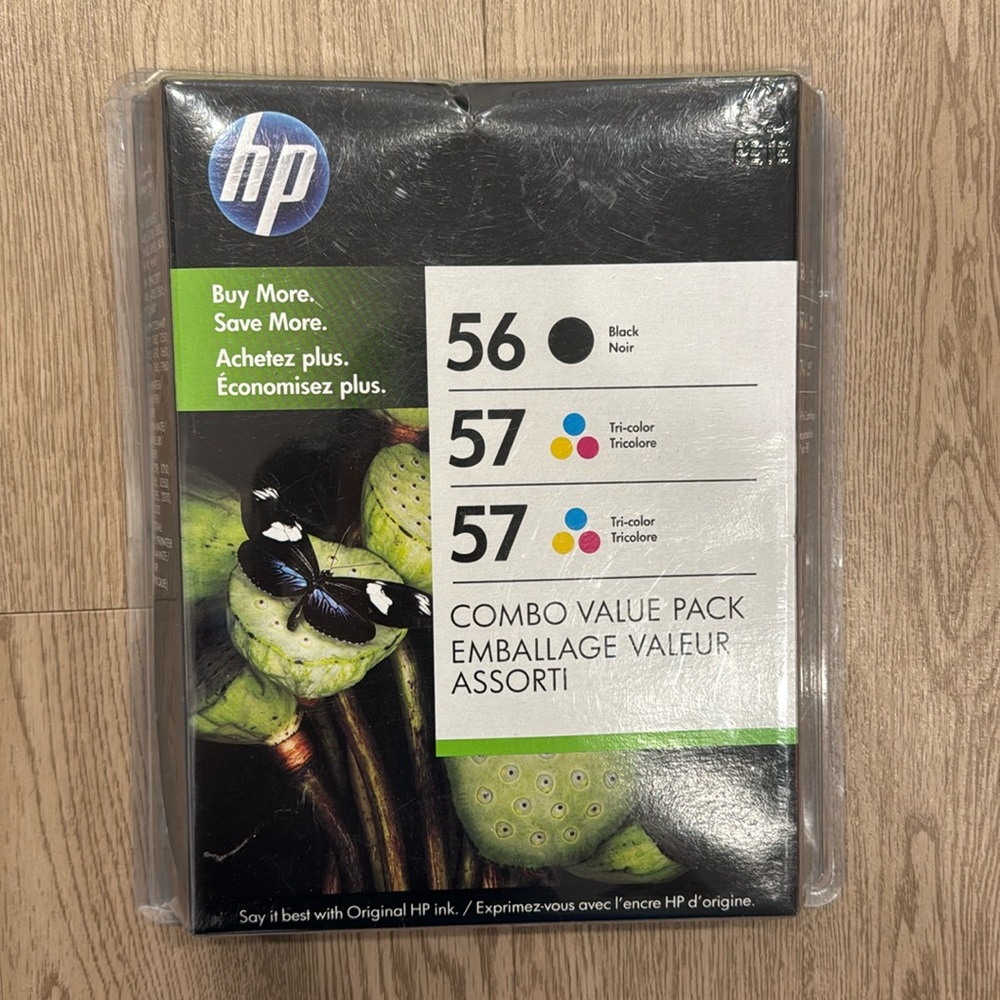 HP Combo Value Pack 56 / 57 / 57 Black & Tri-color